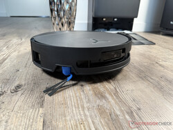 La brosse latérale est longue, mais ne peut malheureusement pas être rallongée.