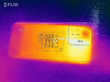 Imagerie thermique, dos