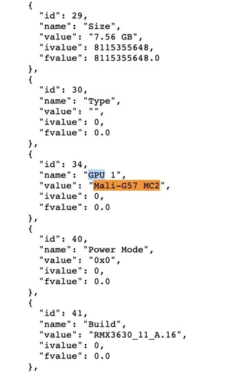 Le " RMX3630 " de Realme fait l'objet d'une fuite comme étant un smartphone économique potentiellement à venir. (Source : FCC via SlashLeaks, Geekbench via MySmartPrice)