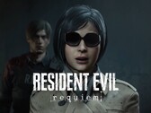 Resident Evil Requiem : la bannière de l'extension de l'histoire avec Leon Kennedy et Ada Wong