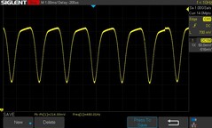 50 % de luminosité : 480.01 Hz PWM