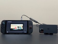 Un iPhone utilisé comme webcam pour la Switch 2 (Source de l'image : Will It Work ? sur YouTube)