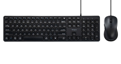 Le clavier et la souris Targus EcoSmart offrent des performances sans décalage grâce à un câble USB-C.