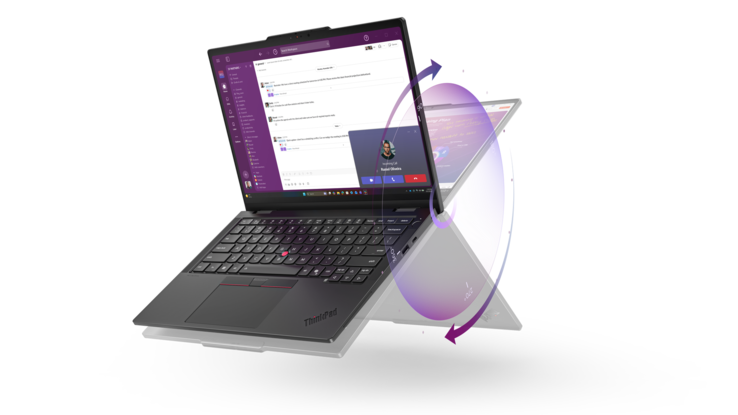 Le Lenovo ThinkPad T14s 2-en-1 Gen 2.