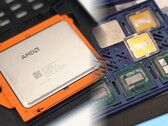 Un Threadripper 64 cœurs inédit a été présenté, ainsi que des échantillons de Ryzen 5000X3D. (Source de l'image : Gamers Nexus - édité)