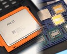 Un Threadripper 64 cœurs inédit a été présenté, ainsi que des échantillons de Ryzen 5000X3D. (Source de l'image : Gamers Nexus - édité)