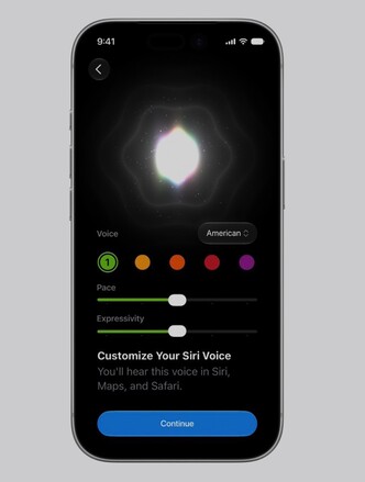 La voix de Siri peut être personnalisée sur les nouveaux iPhones.