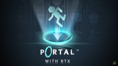 Portal sera bientôt équipé de RTX On. (Source : NVIDIA via YouTube)