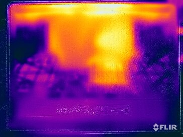 Test de résistance aux températures de surface (en bas)
