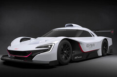 Le concept de course électrique STI E-RA développe 1 073 chevaux. (Image source : STI)