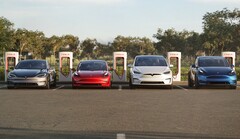 Tesla a jusqu&#039;à présent mené la charge des VE, mais une adoption plus large par les constructeurs traditionnels est la clé d&#039;une adoption massive. (Source de l&#039;image : Tesla)