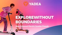 Yadea lance un nouveau scooter. (Source : Yadea)