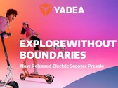 Yadea lance un nouveau scooter. (Source : Yadea)