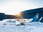 L'avion avait déjà atterri lorsque le Galaxy A21 a pris feu. (Image source : Alaska Airlines)