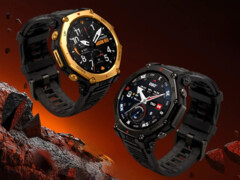 La smartwatch Amazfit T-Rex 3 Pro (ci-dessus) a été mentionnée dans une récente mise à jour de l&#039;application. (Source de l&#039;image : Shopee, édité)