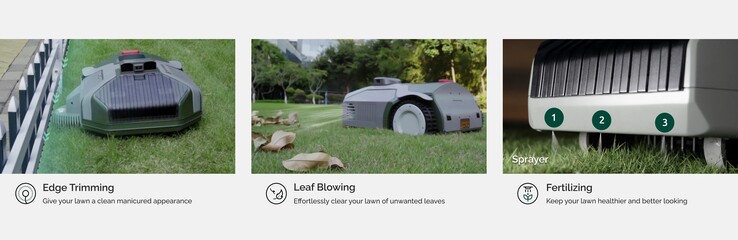 La tondeuse robot LawnMeister H1 d'Heisenberg Robotics. (Image source : Heisenberg Robotics)