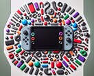 Il semble que la Nintendo Switch 2 s'appuiera fortement sur des aimants pour fixer les manettes Joy-Con. (Source de l'image : image générée par DALLE3)