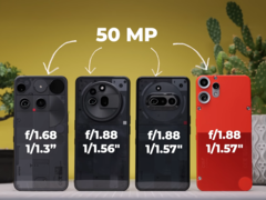 Spécifications de l&#039;appareil photo principal des Nothing Phone (3), Phone (3a), Phone (3a) Pro et CMF Phone 2 (Source de l&#039;image : Versus sur YouTube ; capture d&#039;écran)