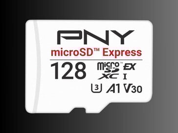 Carte flash PNY microSD Express 128GB (Source : PNY PR)