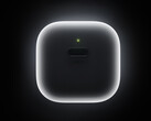 Le chargeur de 40 W a un design similaire à celui de l'étui de chargement des AirPods Apple. En photo : une image promotionnelle donnant un aperçu de l'adaptateur.