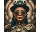 Une image de "mode steampunk" créée par Bard. (Source : Google)