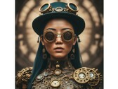 Une image de "mode steampunk" créée par Bard. (Source : Google)