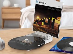 Toshiba lance le tourne-disque portable Aurex AX-RP10 Bluetooth pour les amateurs de vinyle. (Source de l'image : Toshiba)