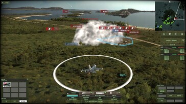 Photo : une capture d'écran du jeu Wargame : Red Dragon.