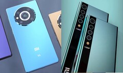 Des rendus conceptuels contrastés du smartphone Xiaomi MIX 5, réalisés par des fans, ont émergé. (Image source : Sina.com)