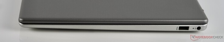 A droite : Connexion d'alimentation, USB-A (5 GBit/s)