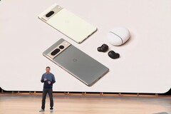 Google Pixel 7 et Pixel 7 Pro à la Google IO 2022 (Source : Google)