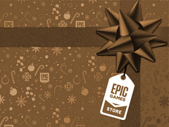 Le prochain cadeau d'Epic Games pourrait être de grande envergure, logo à l'appui. (Source de l'image : Epic Games Store - édité)