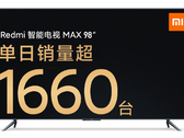 Le Redmi Max 98 dispose d'une assistance vocale XiaoAI. (Source de l'image : Redmi TV/Xiaomi - édité)