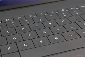 La course et le retour des touches sont moins profonds et plus souples que ce que nous souhaiterions pour la bureautique ou le multimédia