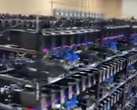 Près d'un quart de la ferme de Davidson semble être constituée de cartes GeForce RTX 3070 Founders Edition provenant directement de NVIDIA (Image source : @jaxson_davidson)