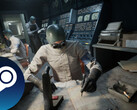 Une capture d'écran du jeu The Outlast Trials montrant l'environnement et le décor. (Image Source : Steam - Edited)
