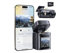 Le PrimeTrip VD1 Pro de Baseus offre jusqu&#039;à 14 jours de surveillance du stationnement grâce à son système de panneaux solaires intégrés. (Source de l&#039;image : Baseus)