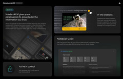 Nouvelles fonctionnalités de NotebookLM (Source : Google)