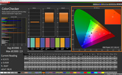 CalMAN ColorChecker (calibré)