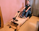 Test du Decathlon Domyos Woodrower : rameur banc intelligent sans prise de courant