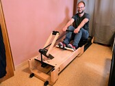 Decathlon Domyos Woodrower - Banc d'aviron intelligent sans prise de courant