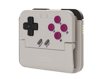 Le GameSir Pocket 1 Vertical est doté d'un D-pad, de boutons ABXY et de boutons de démarrage et de sélection de type Game Boy. (Source de l'image : GameSir)