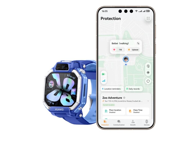La montre intelligente Huawei Watch Kids X1