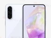 Un rendu du "Galaxy A36". (Source de l'image : GizNext)