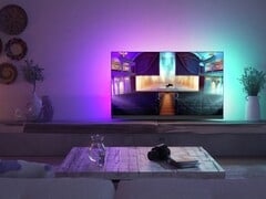 Le téléviseur Philips OLED+908 de 2023 a une luminosité pouvant atteindre 2 100 nits. (Image source : TP Vision)