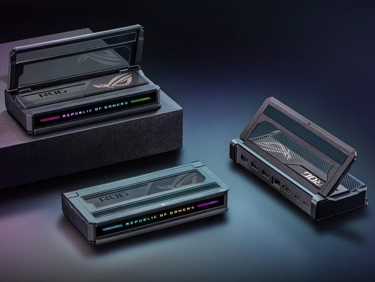 Le couvercle de la station d'accueil (Image source : Asus)