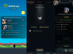 Voici un jeu de rôle où l'on peut grinder en marchant IRL (Image Source : Walkscape)