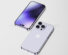 L'iPhone 14 Pro pourrait avoir des côtés en titane, parmi d'autres changements mineurs par rapport à l'iPhone 13 Pro. (Image source : Jon Prosser &amp; Ian Zelbo)