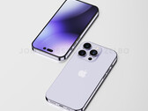 L'iPhone 14 Pro pourrait avoir des côtés en titane, parmi d'autres changements mineurs par rapport à l'iPhone 13 Pro. (Image source : Jon Prosser &amp; Ian Zelbo)