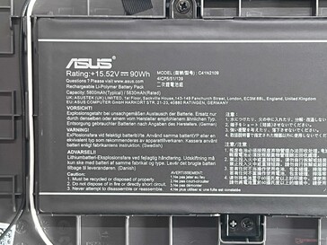 Informations sur la batterie